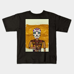 Unnamed NFT - PuppetMask with MexicanEye Color and PaintedSkin on OpenSea Kids T-Shirt